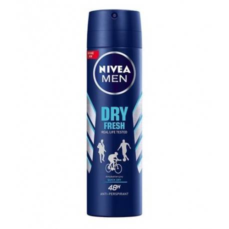 NIVEA DEO SPR 150ML DRY FRESH REAL LIFE TESTED