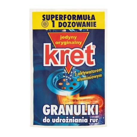 KRET UDRAŻNIA RUR W GRANULKACH 40G SASZETKA