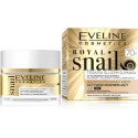 EVELINE ROYAL SNAIL 70+ SKONCENTROWANY KREM AKTYWNIE REGENERUJĄCY NA DZIEŃ I NOC 50ML