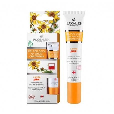 FLOSLEK ŻEL/OCZY 15ML ARNIKA PLUS