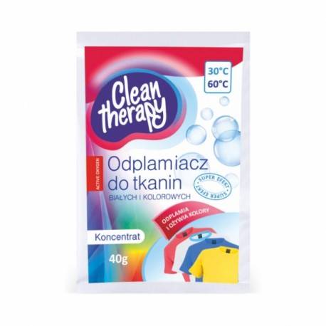 CLEAN THERAPY ODPLAMIACZ DO TKANIN BIAŁYCH I KOLOR.