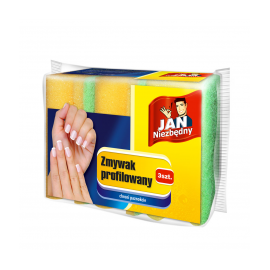 JAN NIEZBĘDNY ZMYWAK PROFILOWANY 3SZTUKI