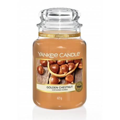 YANKEE CANDLE ŚWIECA GOLDEN CHESNUT 623G