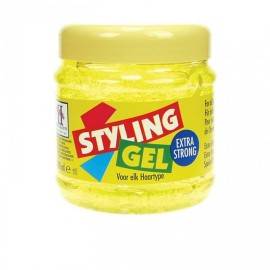 HEGRON STYLING ŻEL DO MODELOWANIA WŁOSÓW EXTRA STRONG ŻÓŁTY 500ML