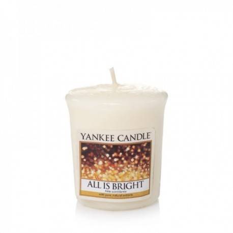 YANKEE CANDLE VOTIVE ALL IS BRIGHT 49G