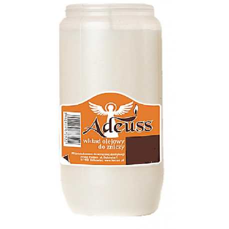 ADEUSS WKŁAD D/ZNICZY OLEJ 5 DNI WYS 180