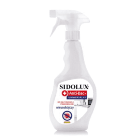SIDOLUX ANTI-BAC PŁYN DO DEZYNFEKCJI POWIERZCHNI ANTYBAKTERYJNY 500ML