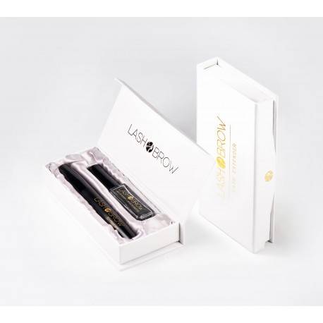 LASH BROW ZESTAW RZĘSY W BUTELCE+MASKARA 3D