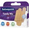 SALVEQUICK PLASTRY OPATRUNKOWE FAMILY MIX A'26