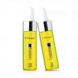 SILCARE OLIWKA DO PAZNOKCI I SKÓREK Z PIPETĄ 15ML HAVANA BANANA YELLOW