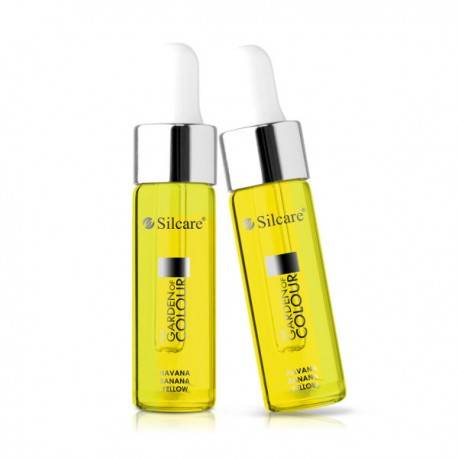 SILCARE OLIWKA HAVANA BANANA YELLOW 15ML NADRUK