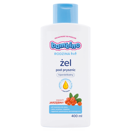 BAMBINO ŻEL P/PRYSZ JARZĘBINA 400ML