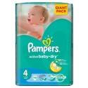 PAMPERS BABY GIANT PACK PIELUCHY 4 MAXI 7-14KG