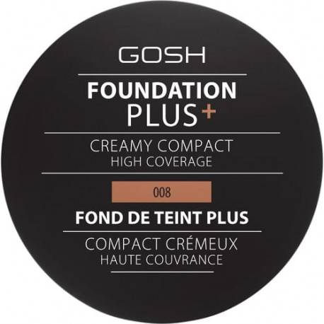 GOSH PODKŁAD W KOMPAKCIE FOUNDATION PLUS 008 GOLDEN