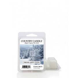 COUNTRY CANDLE WOSK ZAPACHOWY FRESH ASPEN SNOW 64G