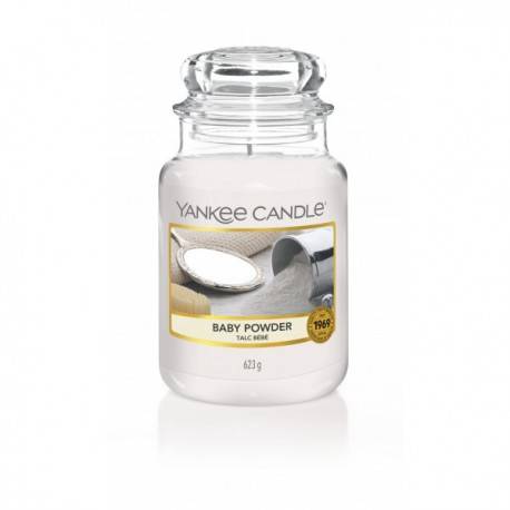 YANKEE CANDLE ŚWIECA BABY POWDER 623G