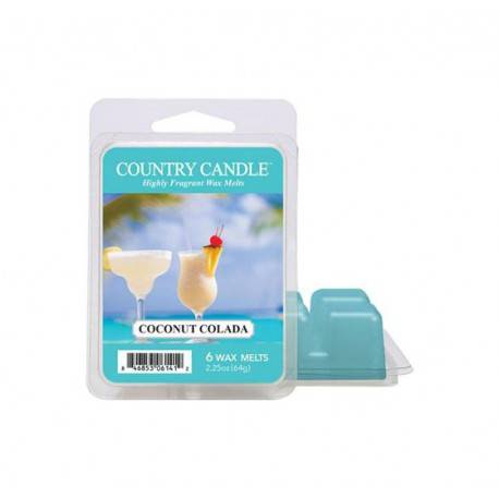COUNTRY CANDLE WOSK ZAPACHOWY 64G COCONUT COLADA