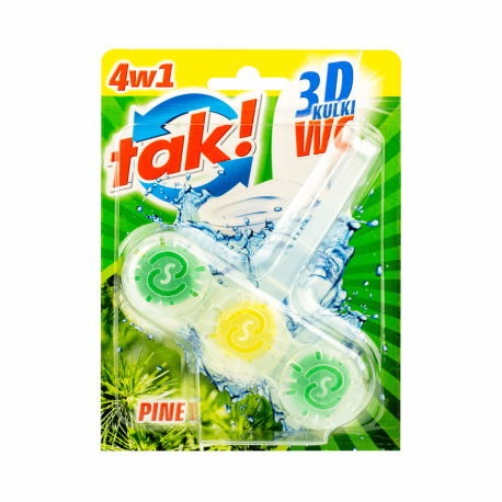 TAK WC KULKI 3D 40G PINE