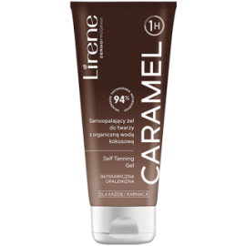 LIRENE SAMOOPALAJACY ŻEL DO TWARZY CARAMEL 75ML