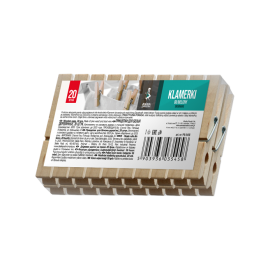 AZ KLAMERKI DO BIELIZNY DREWNIANE 20SZT