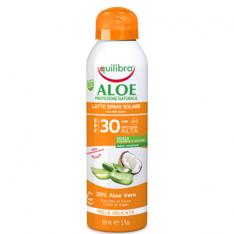 EQUILIBRA ALOE MLECZKO DO OPALANIA SPF30 SPRAY 150ML