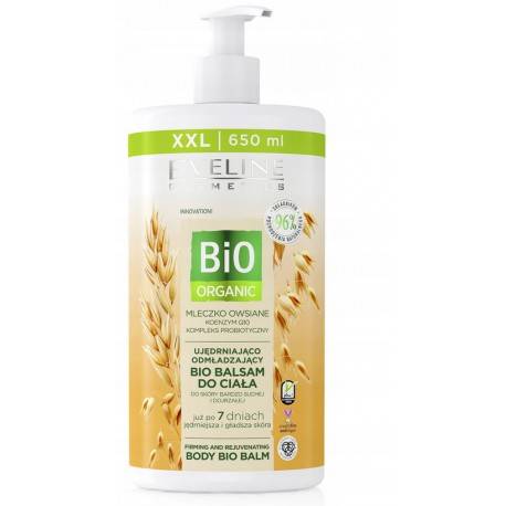 EVELINE BIO ORGANIC BALS-MLECZ. OWSIANE 650ML
