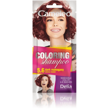 DELIA SZAMPONETKA DO WŁOSÓW NR 5,6 DARK MAHOGANY