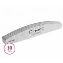 CLAVIER PILNIK DO PAZNOKCI, MANICURE ZEBRA ŁÓDKA (10SZT) -100/180
