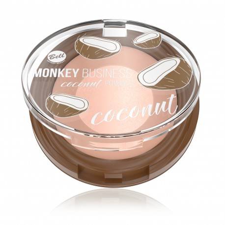BELL PUDER BRĄZ. ROZŚW. MONKEY BUSINESS COCONUT 01