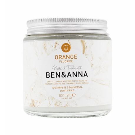 BEN&ANNA NATURALNA PASTA DO ZĘBÓW 100ML Z FLUOREM