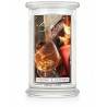 KRINGLE CANDLE ŚWIECA 624G COGNAC & LEATHER