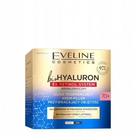 EVELINE BIOHYALURON 70+ DZIEŃ/NOC 50ML