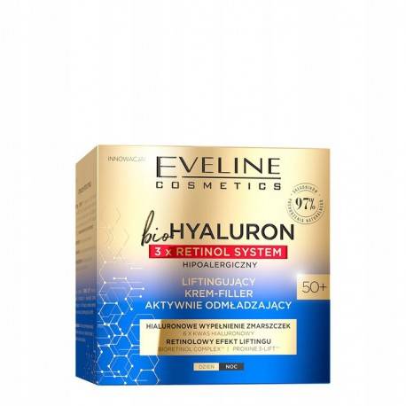EVELINE BIOHYALURON 50+ DZIEŃ/NOC 50ML