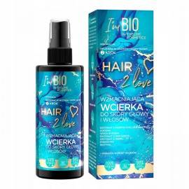 EVELINE HAIR 2 LOVE WCIERKA DO SKÓRY GŁOWY I WŁOSÓW 150ML