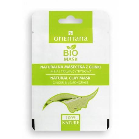 ORIENTANA MASECZKA Z GLINKI IMBIR TRAWA CYTRYNOWA 10ML