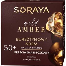 SORAYA AMBER BURSZTYNOWY KREM DZIEŃ NOC 50+ 50ML