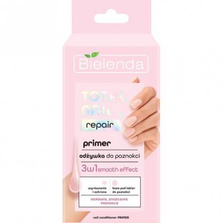 BIELENDA TOTAL NAIL REPAIR ODŻYWKA 3W1 PRIMER 10ML