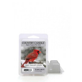COUNTRY CANDLE WOSK ZAPACHOWY 64G FIRST FALLEN SNOW