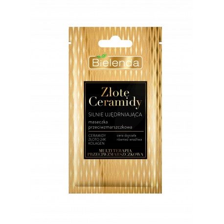 BIELENDA ZŁOTE CERAMIDY MASECZKA PRZECIWZMAR. 8G