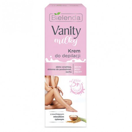 BIELENDA VANITY MILKY KR./DEPILACJI Z MLEKIEM RYŻOWYM 100ML