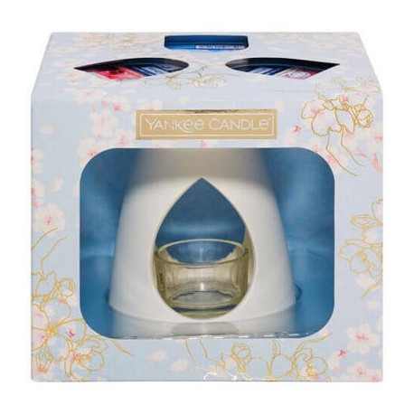 YANKEE CANDLE ZESTAW KOMINEK I 3 WOSKI SAKURA BLOSSOM FESTIVAL