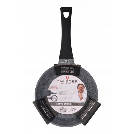 ZWIEGER WHITE STONE PATELNIA 20CM