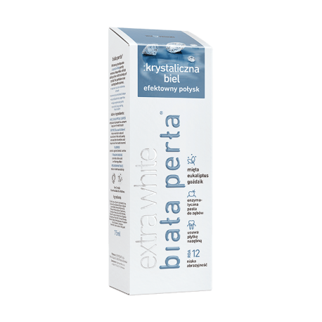 BIAŁA PERŁA PASTA KRYSTALICZNA BIEL