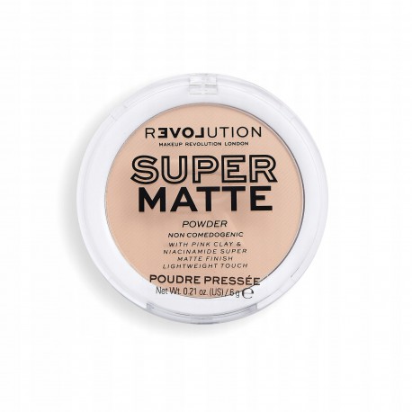 REVOLUTION SUPER MATTE PRESSED POWDER VANILLA