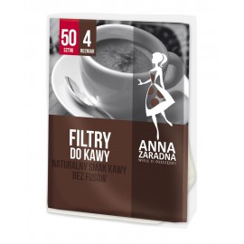 AZ FILTRY DO KAWY ROZ 4 50SZT