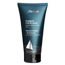 ELFA PHARM ELEMENT SZAMPON I ŻEL POD PRYSZNIC TAURYNA ROŚLINNA+DRZEWO TARA