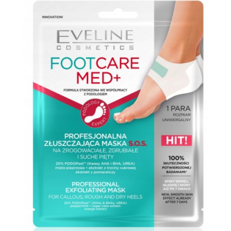 EVELINE FOOT CARE ZŁUSZCZAJĄCA MASKA SOS