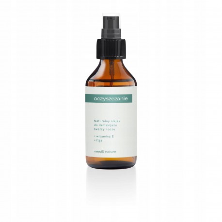 NEEDIT NATURE NATURALNY OLEJEK DO DEMAKIJAZU FIGA/WITAMINA E 100ML