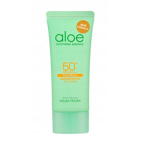 HOLIKA ALOE WATER PROOF SUN GEL SPF50+ 100ML NEW