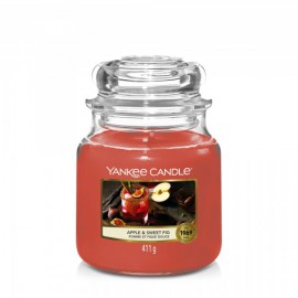 YANKEE CANDLE ŚWIECA 411G APPLE & SWEET FIG